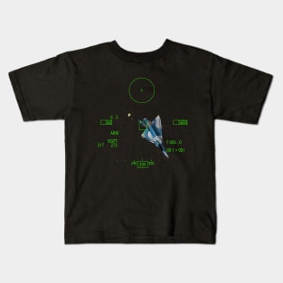 F-16 Viper locking on Mirage 2000C Kids T-Shirt